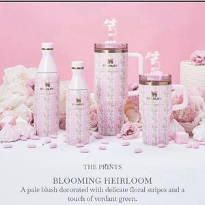 Loveshackfancy Stanley Blooming Heirloom All Day Slim 20oz NEW